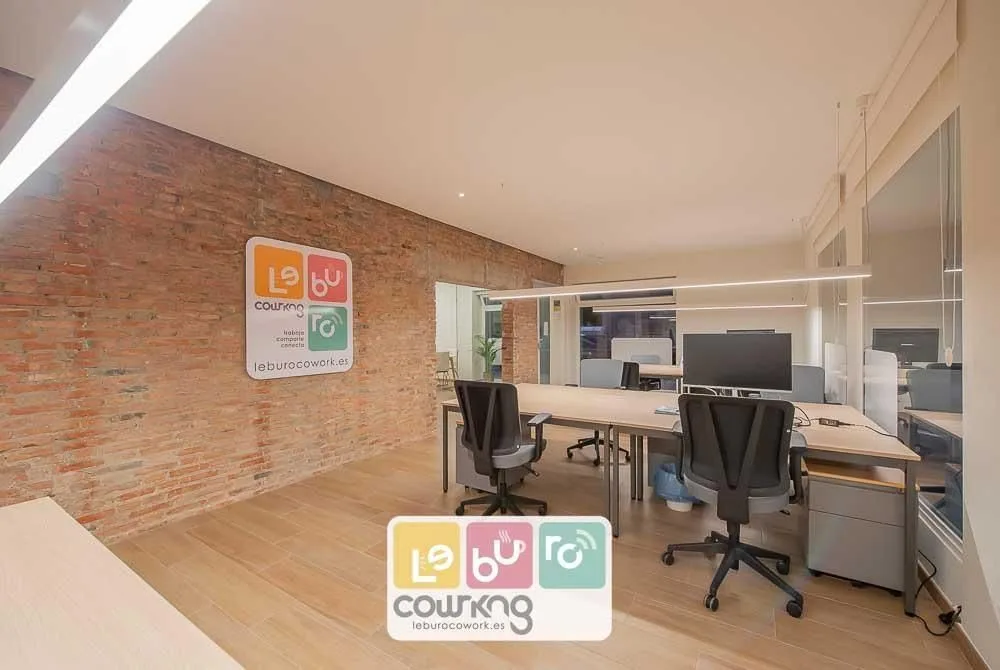 Leburó Coworking, Escritório privativo com 4 postos, Valladolid