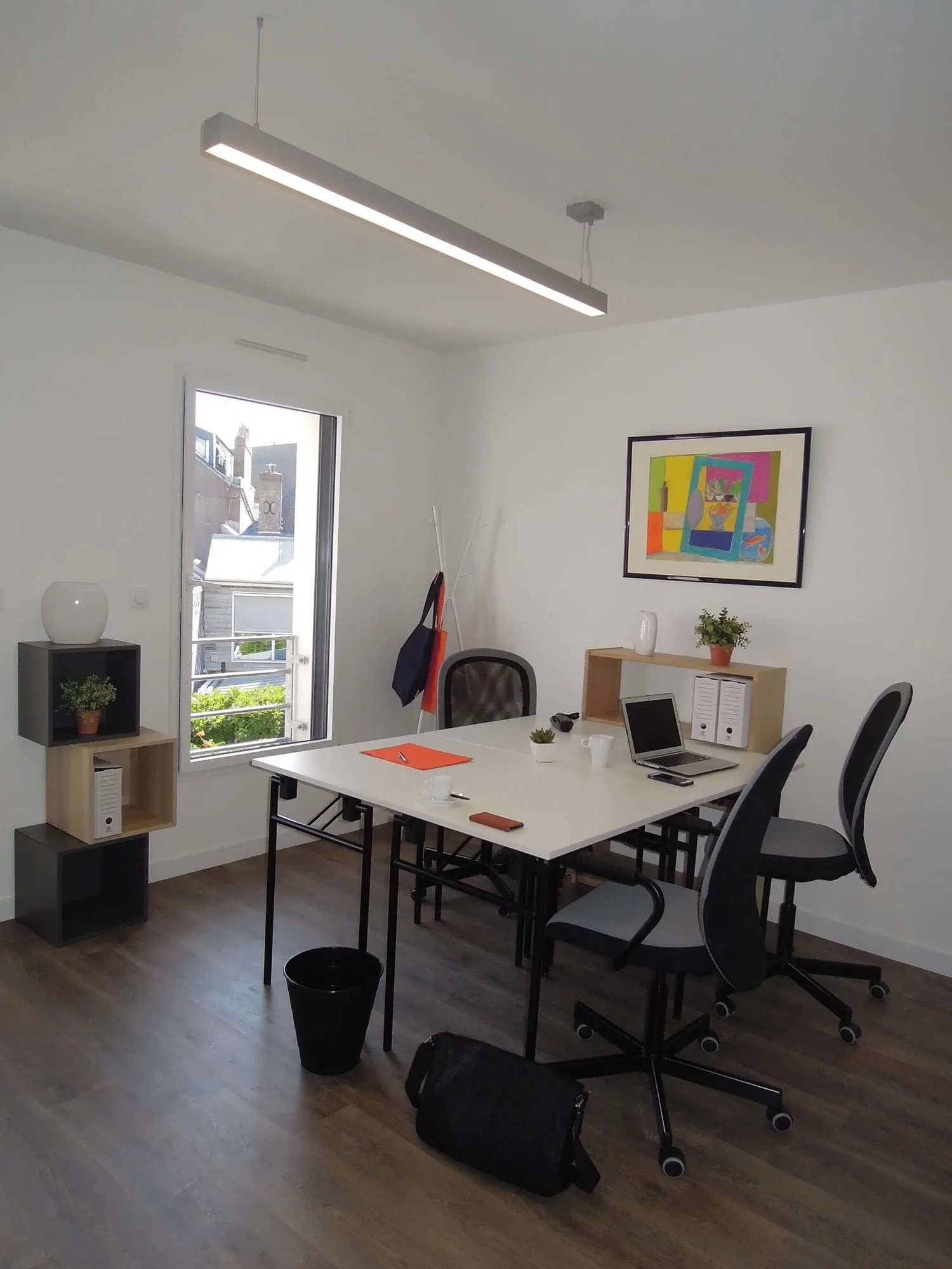 Lecorner, Bureau privatif 4 postes, Nantes