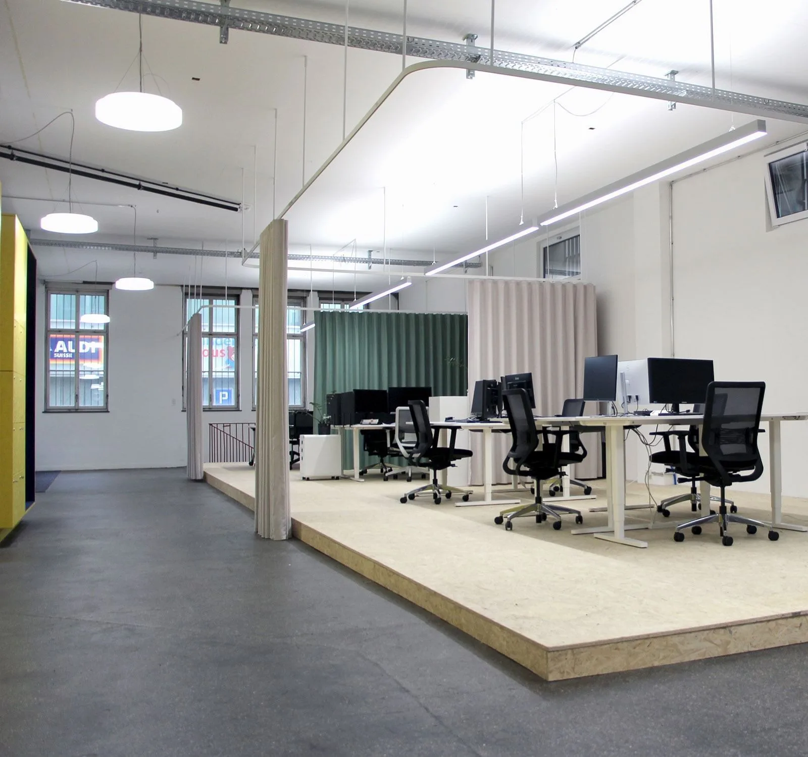 Leo&Co Coworking St. Gallen, Großraumbüro, St. Gallen