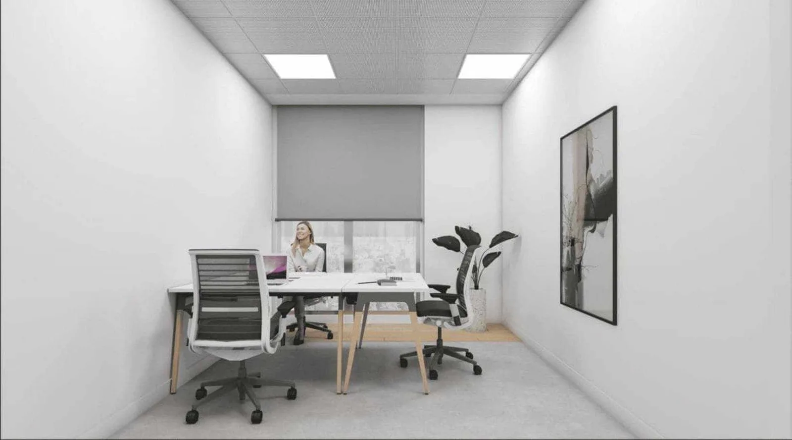 Lexington Paseo de Gracia 56, Bureau privatif 3 postes, Barcelone