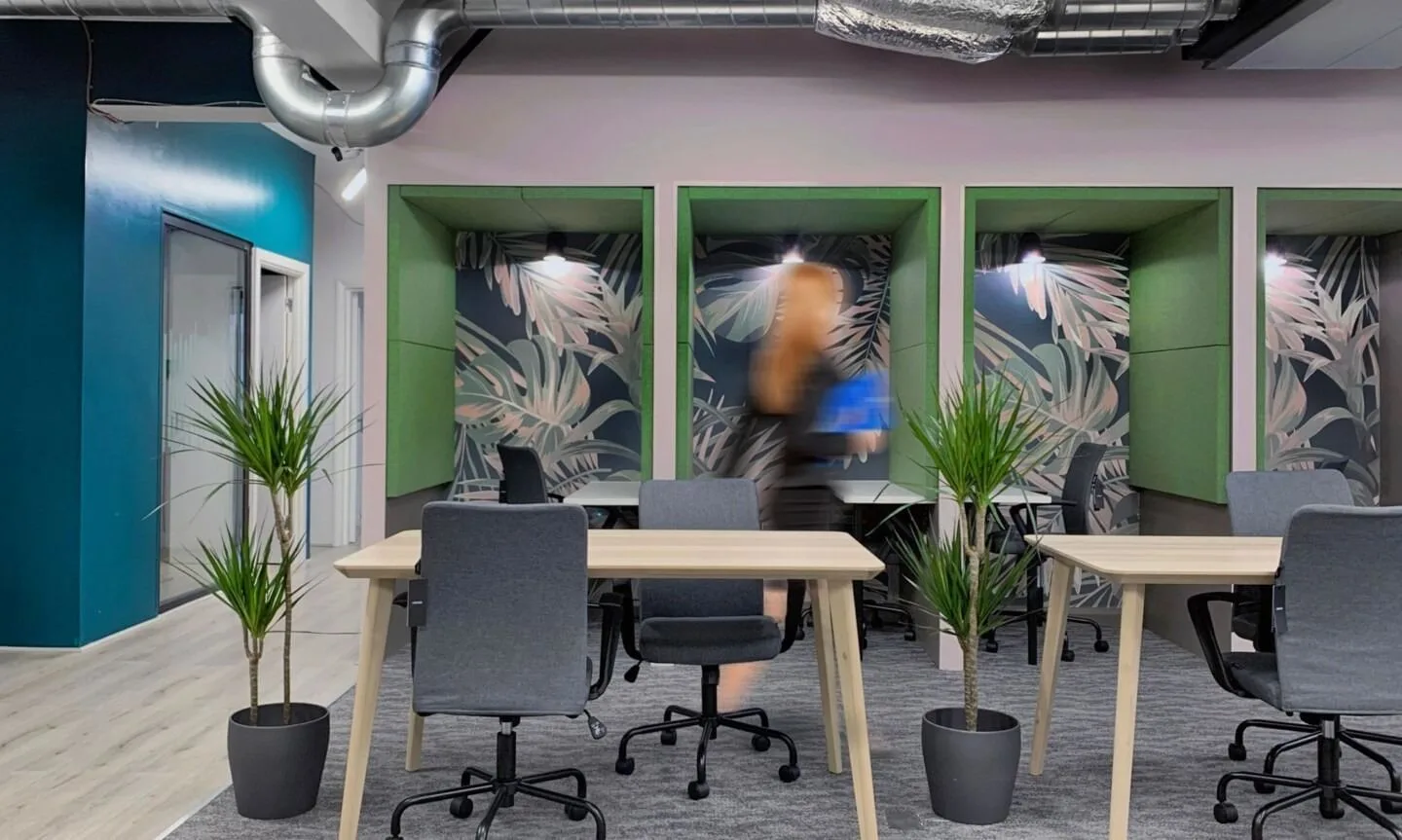 Liberty Workspace, Open-plan office, Wembley