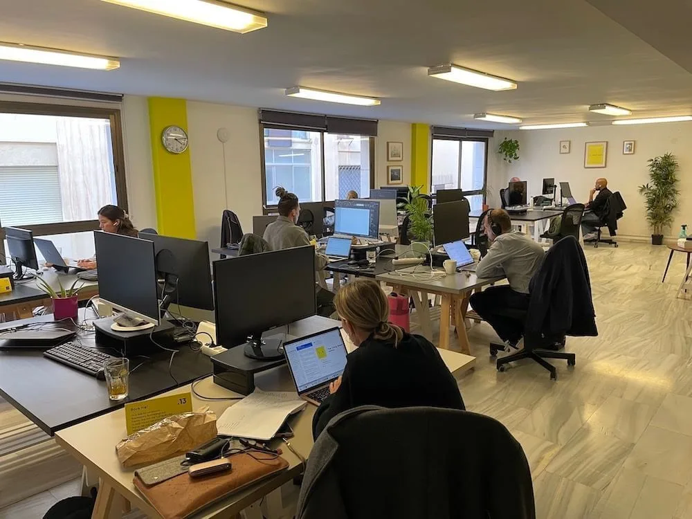 The Living Room Coworking, Open-plan office, Málaga