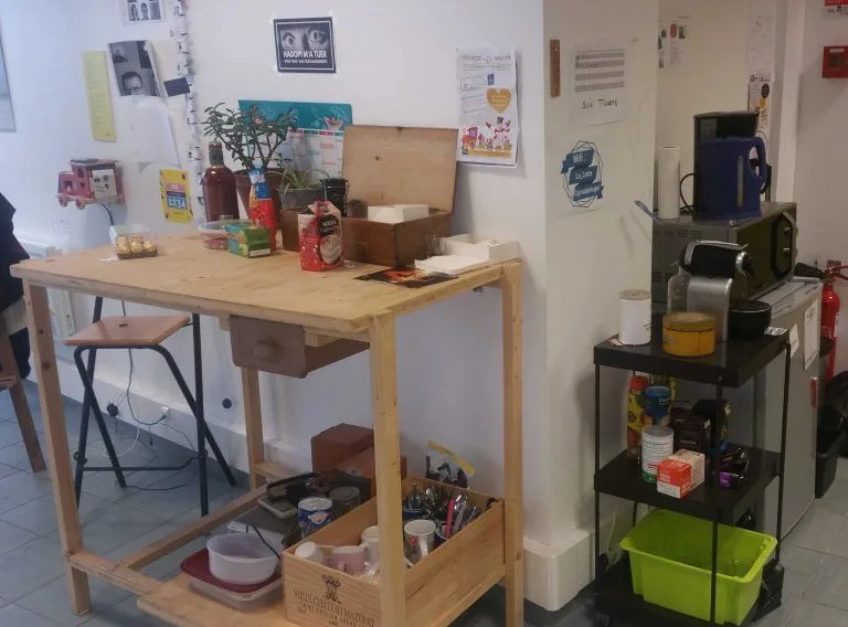 La Loco Coworking, Küche, Pessac