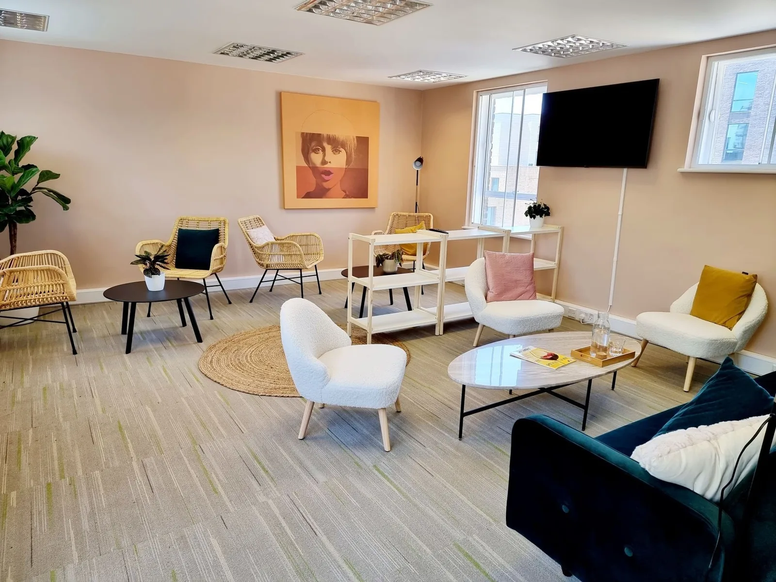 LRP Metro House, Espace détente, Londres