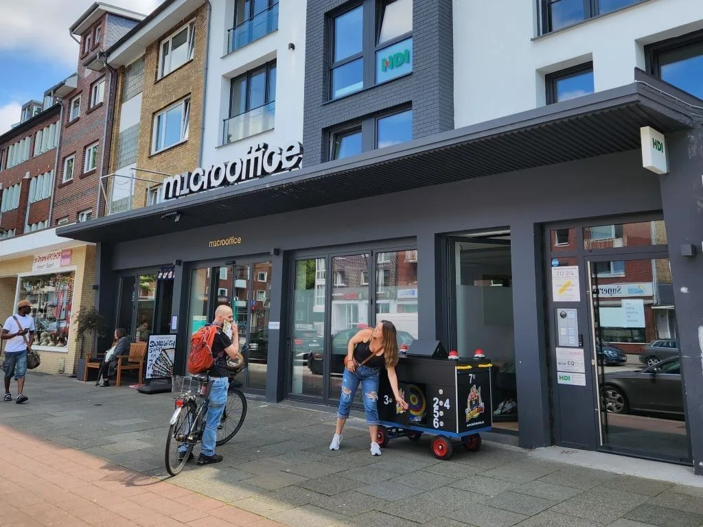 M1crooffice, Gebäudefassade, Hamburg