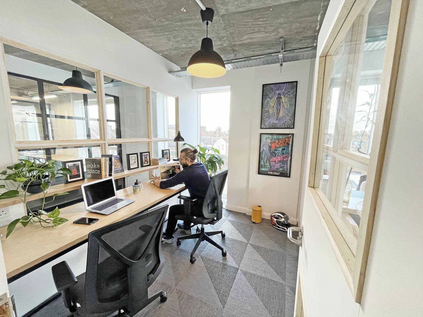 Mainyard Studios - Leyton, Private office, 2 desks, London