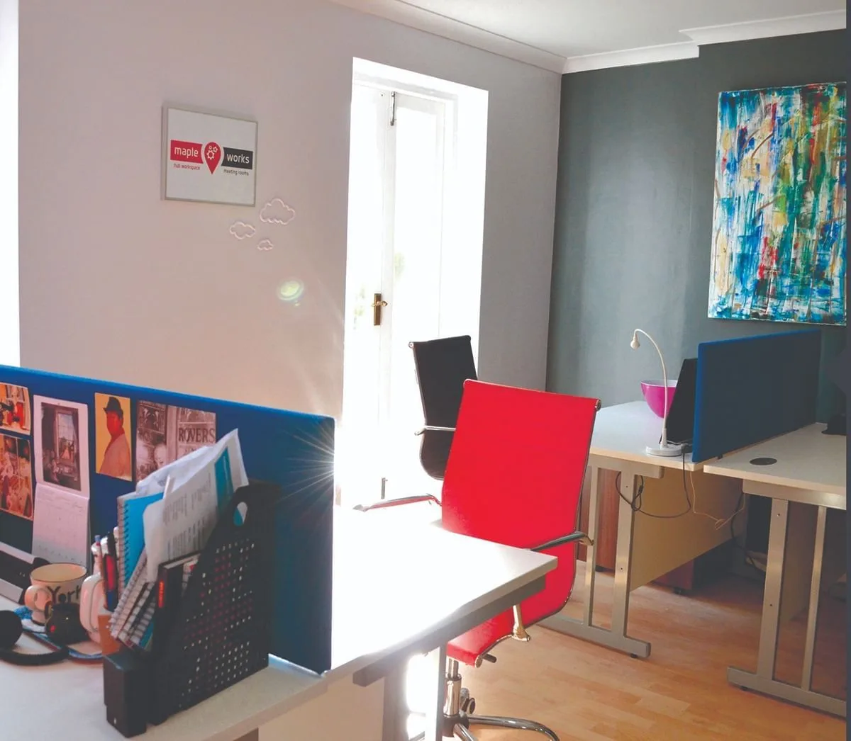 Maple Works Surbiton, Bureau privatif 3 postes, Surbiton