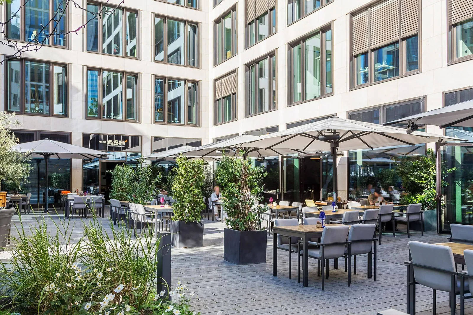 Marienforum, Terrace and outdoor space, Frankfurt am Main