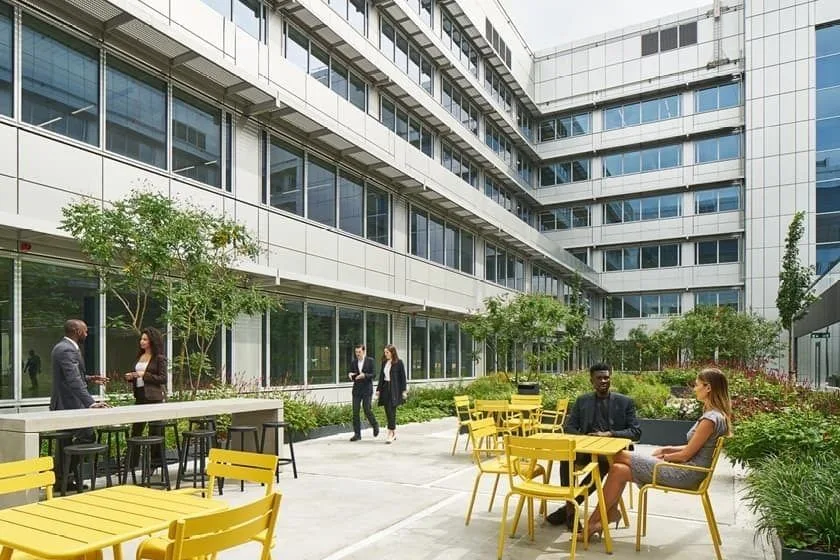 The MediaWorks, Terrace and outdoor space, London