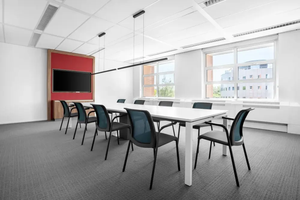 Spaces BASEL, Grosspeter Tower (Spaces), Meeting room Wilde Maa, Basel
