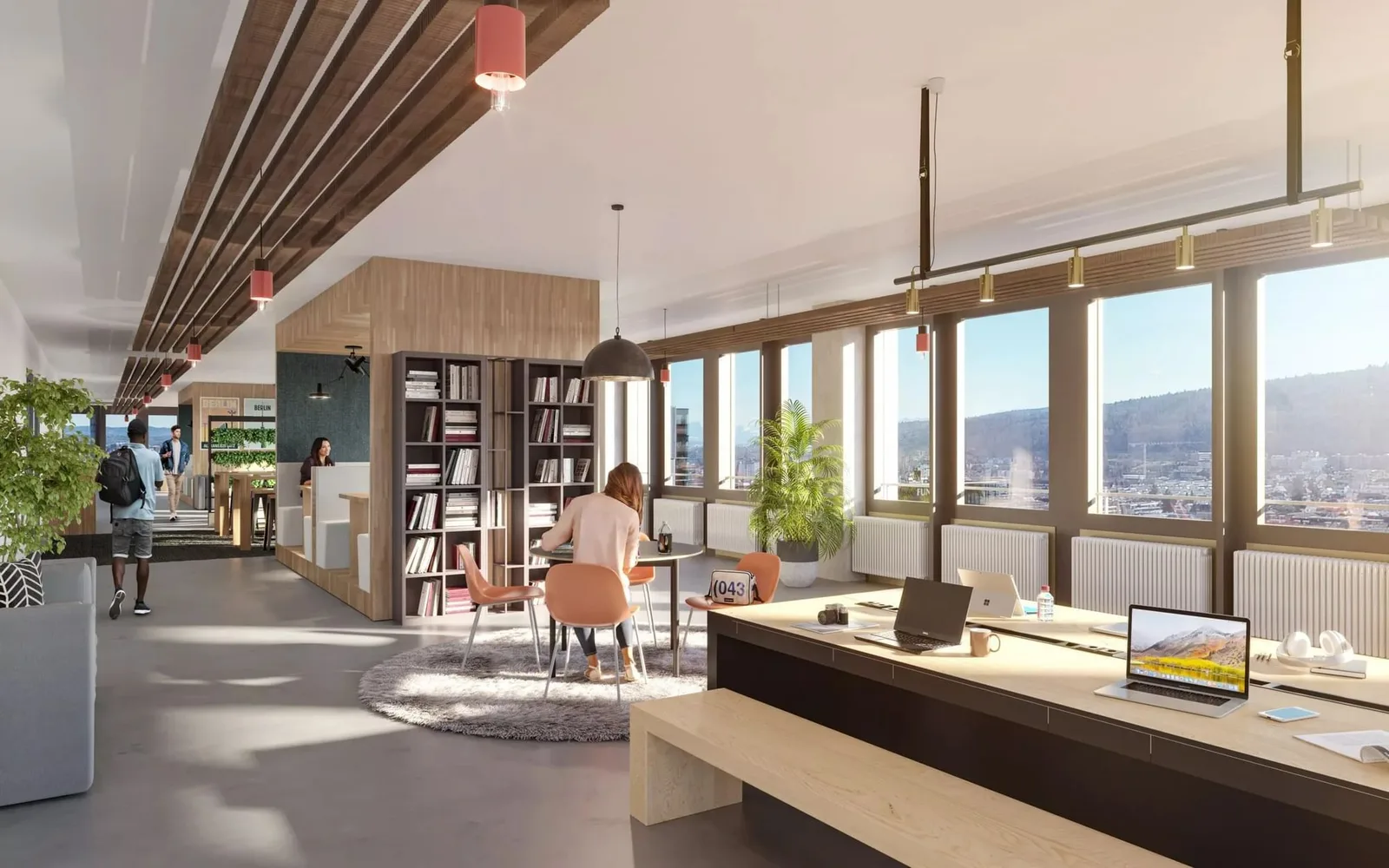 Messeturm Zürich, Coworking-Space, Zürich