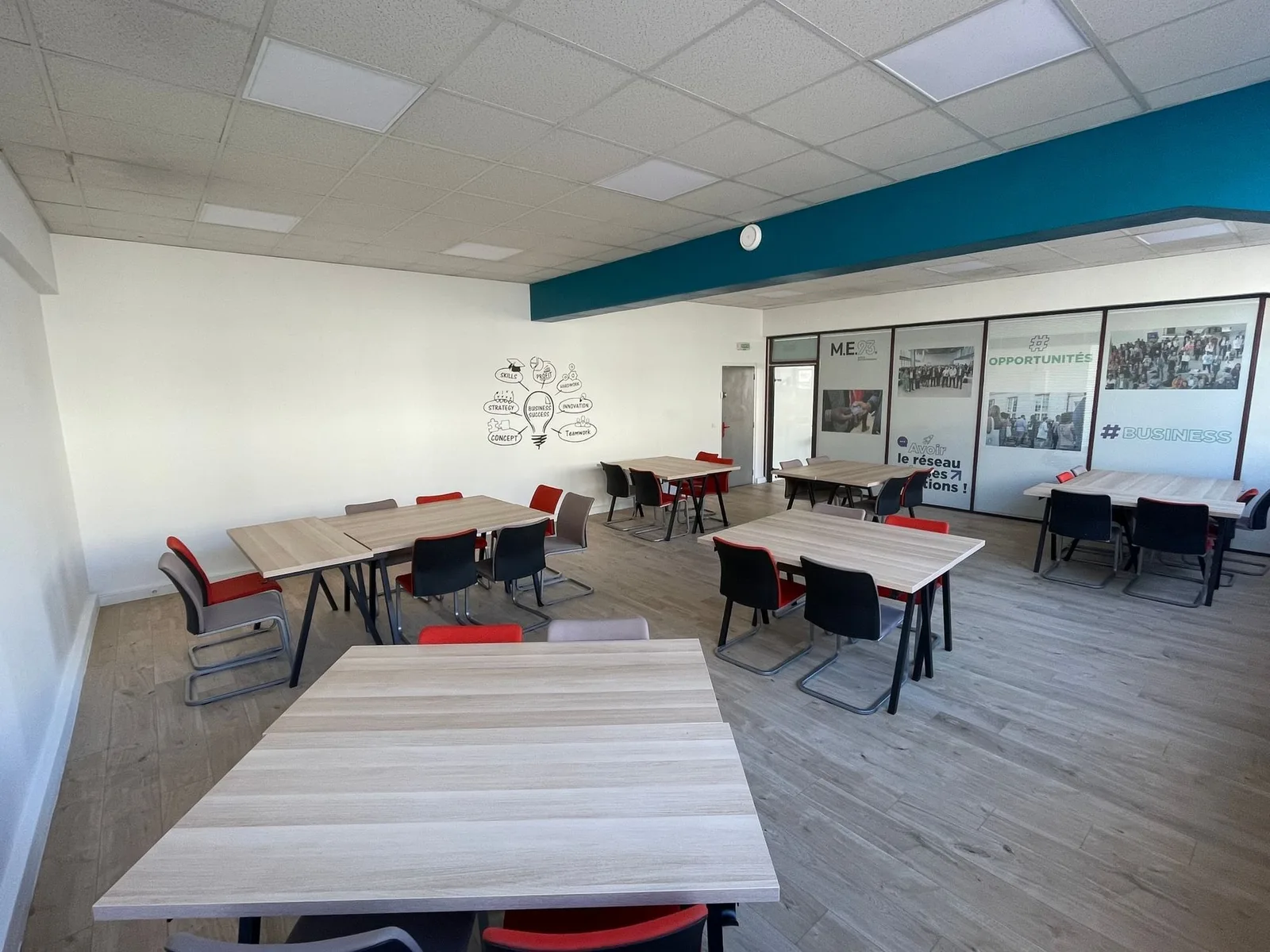 Mieux Entreprendre, Schulungsraum, Saint-Ouen