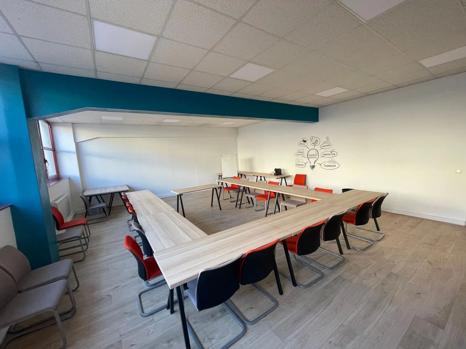 Mieux Entreprendre, Schulungsraum für 16 Personen, Saint-Ouen