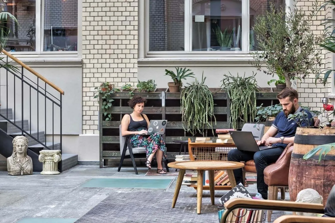 Mindspace Krausenstraße, Terrasse und Außenbereich, Berlin