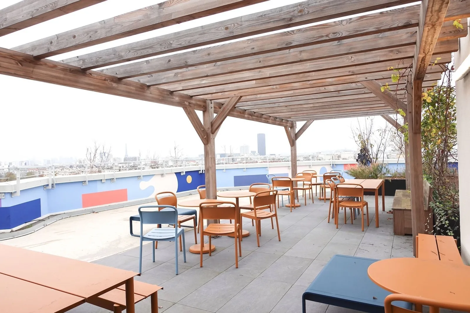 Mitwit Paris 14 Porte d'Orléans, Terrace and outdoor space, Montrouge