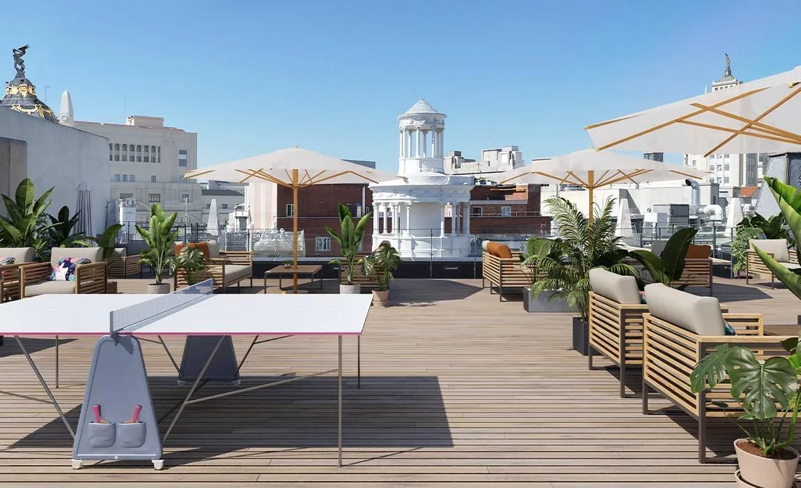 Monday Cibeles, Terrace and outdoor space, Madrid
