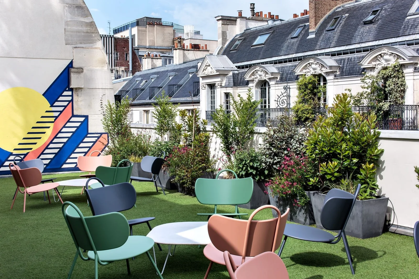 Morning Amsterdam, Terrasse et espace extérieur, Paris 8e