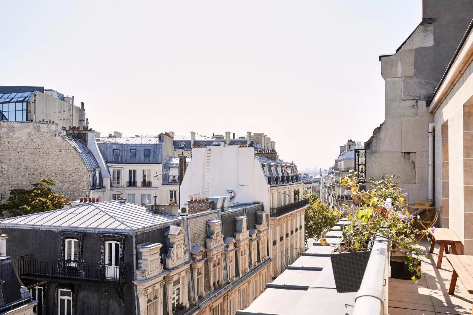 Morning Boissière, Terrasse und Außenbereich, Paris 16e
