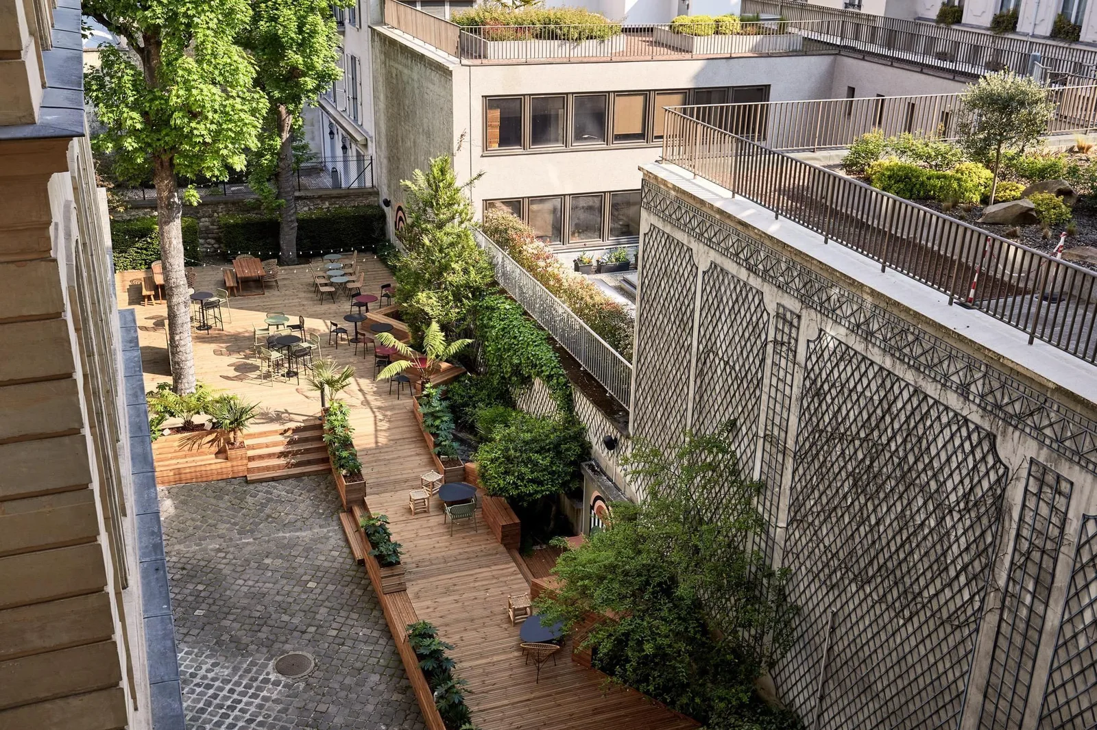 Morning Penthièvre, Terrasse et espace extérieur, Paris 8e