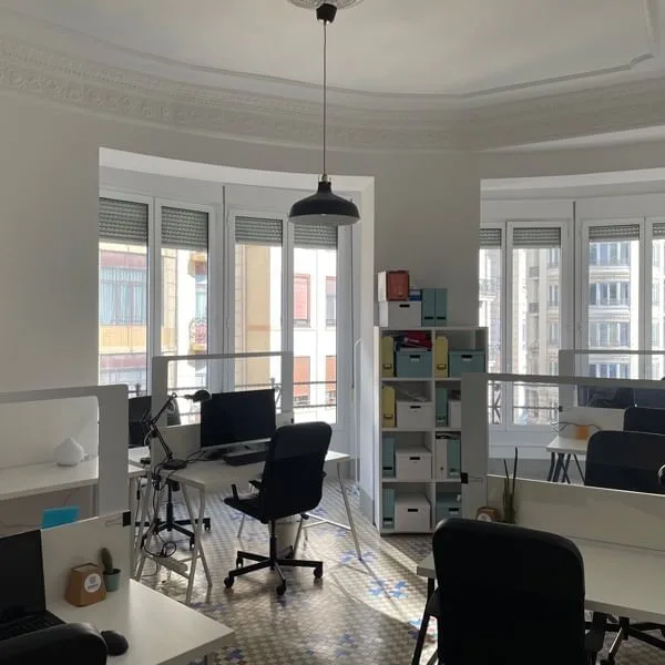 Mosaico Coworking, Espacio diáfano, Valencia
