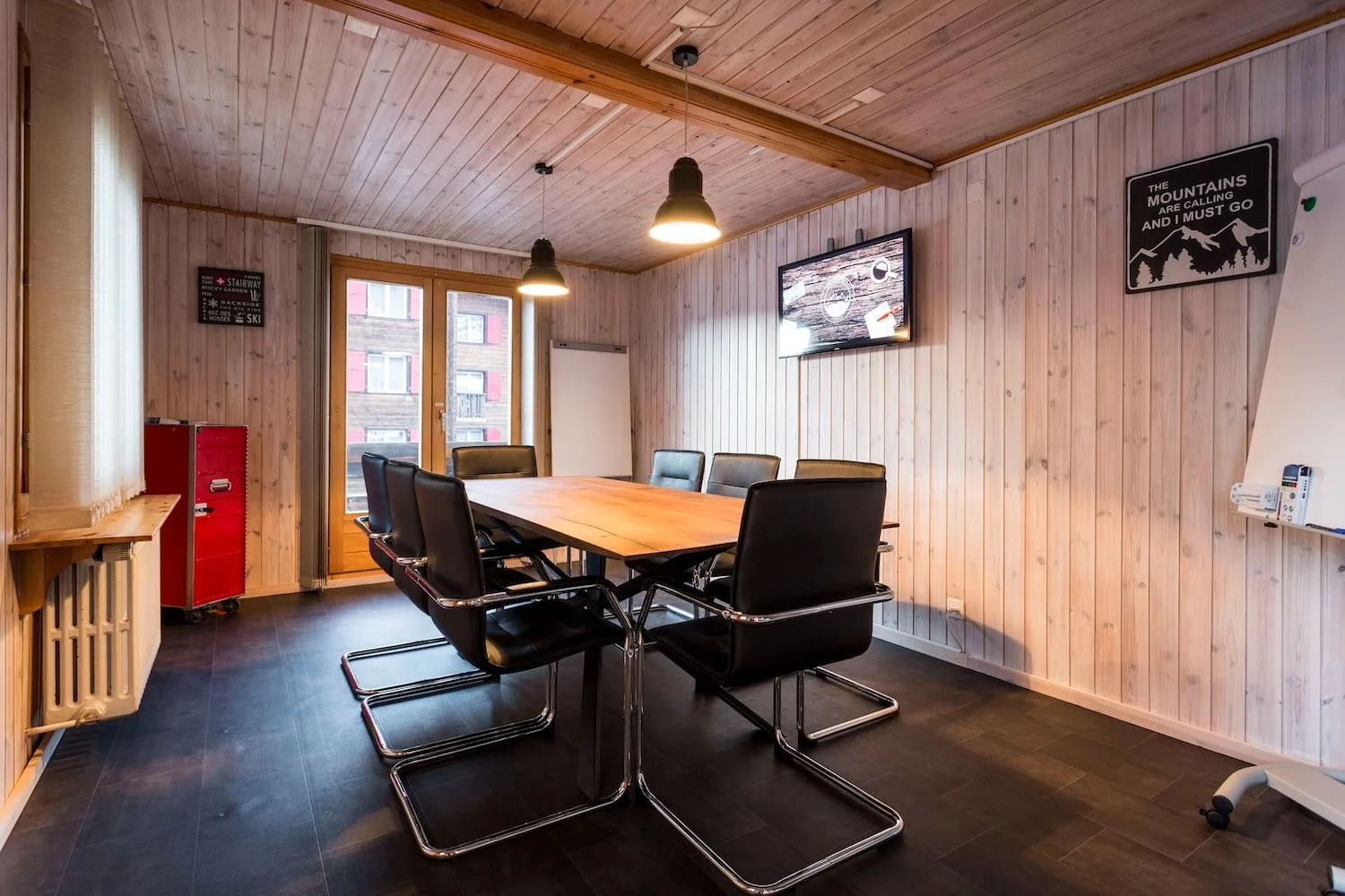 Mountain Hub, Besprechungsraum für 6 Personen, Val de Bagnes