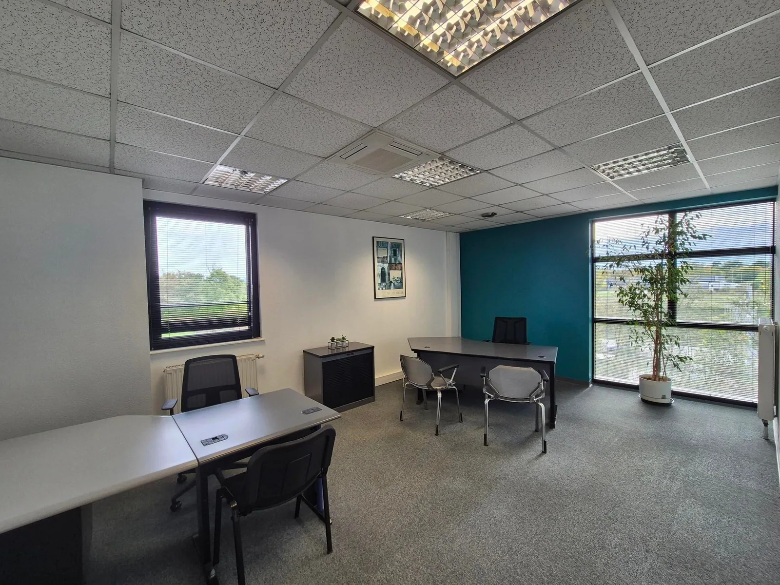 Mulhouse Business Center, Bureau privatif 2 postes, Sausheim