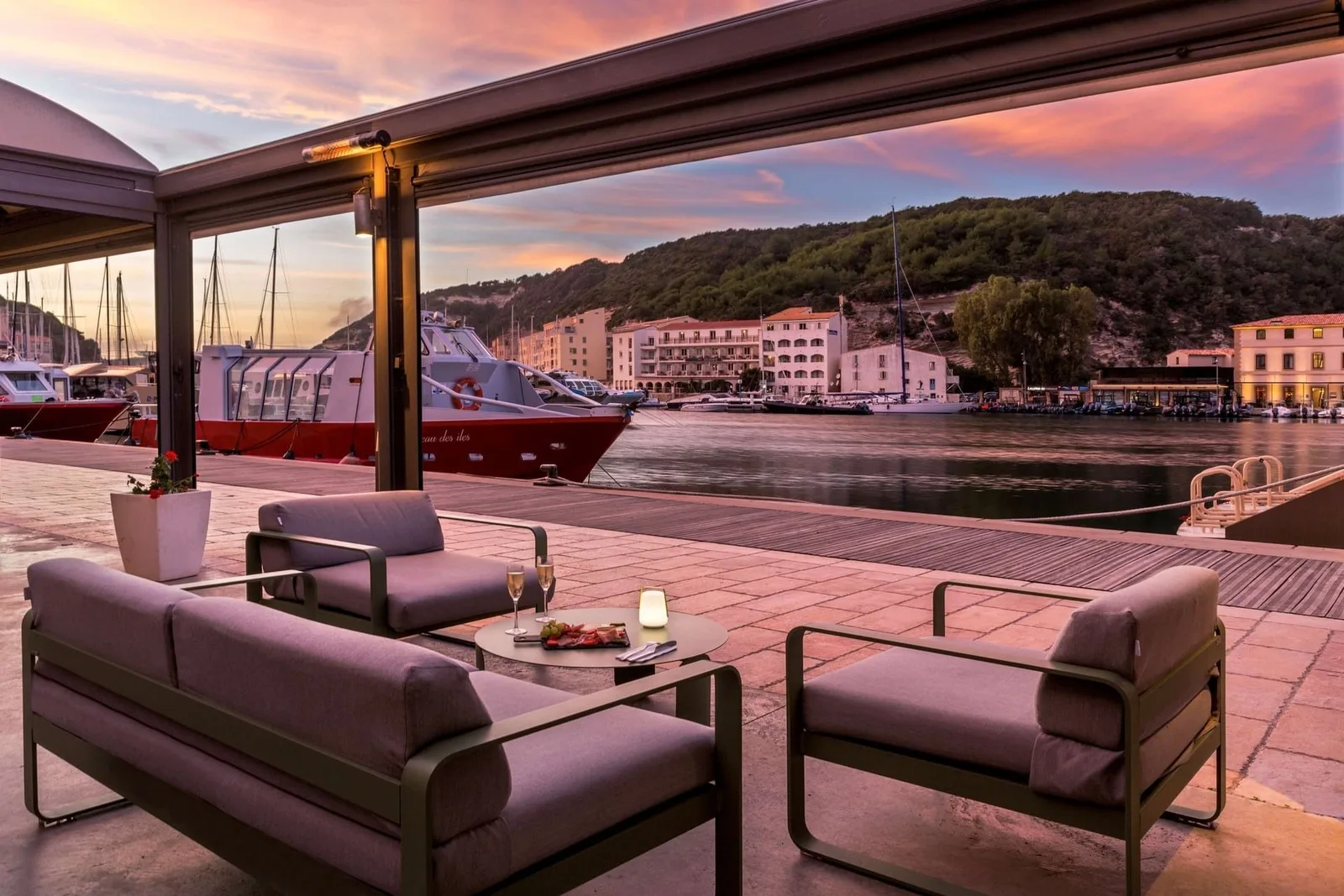 myWO Bonifacio Port, Terrace and outdoor space, Bonifacio