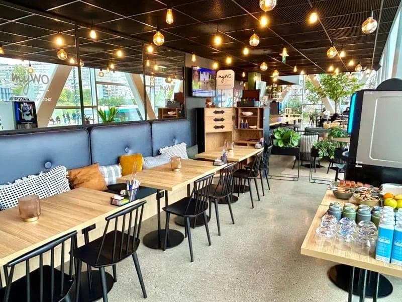 myWO Paris Asnières, Cafétéria, Asnières-sur-Seine