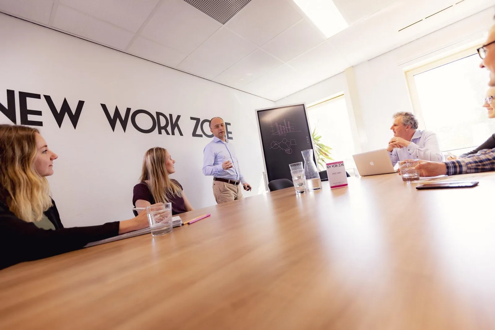 New Work Zone, Vergaderruimte voor 6 personen, Ridderkerk