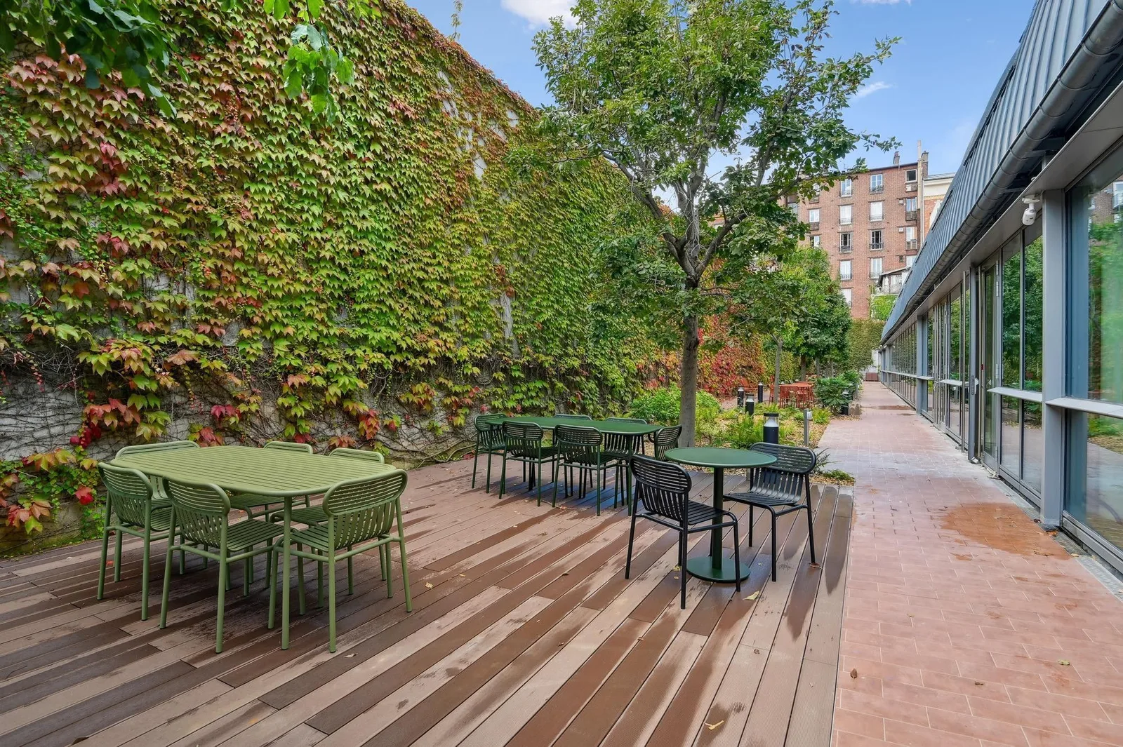 Newton Offices Clichy, Terrasse et espace extérieur, Clichy