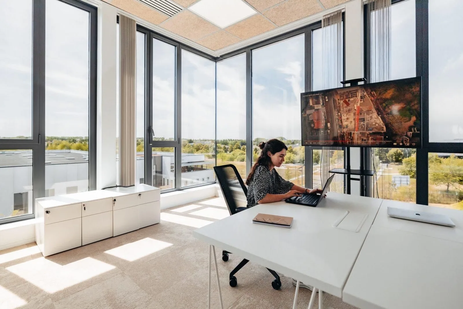 Newton Offices Haute Borne, Private office, 2 desks, Villeneuve-d'Ascq