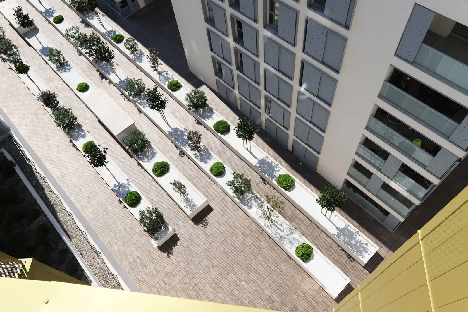 Newton Offices Port Marianne, Terrace and outdoor space, Montpellier
