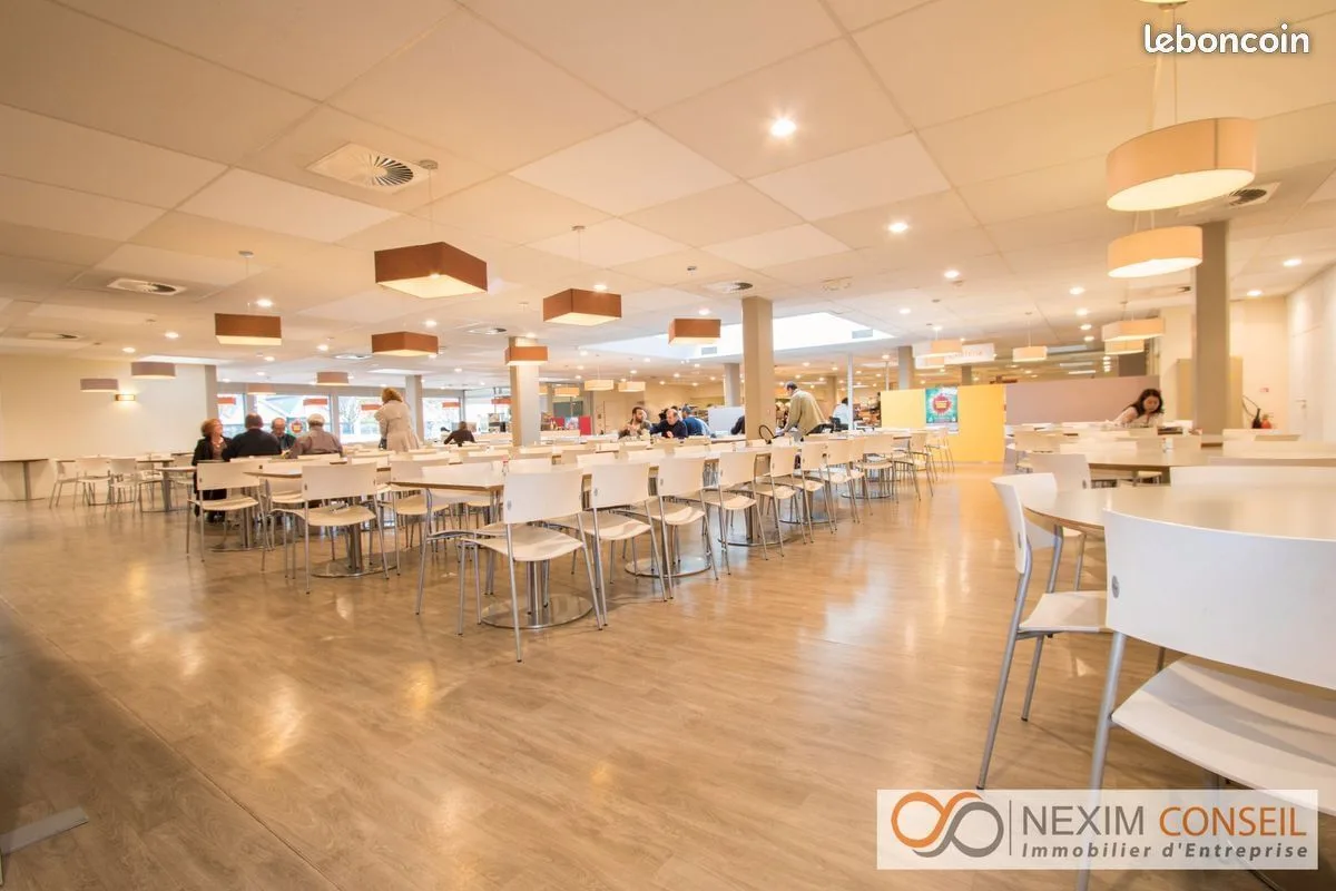Nexim Office Tour d'Asnières, Cafeteria, Asnières-sur-Seine