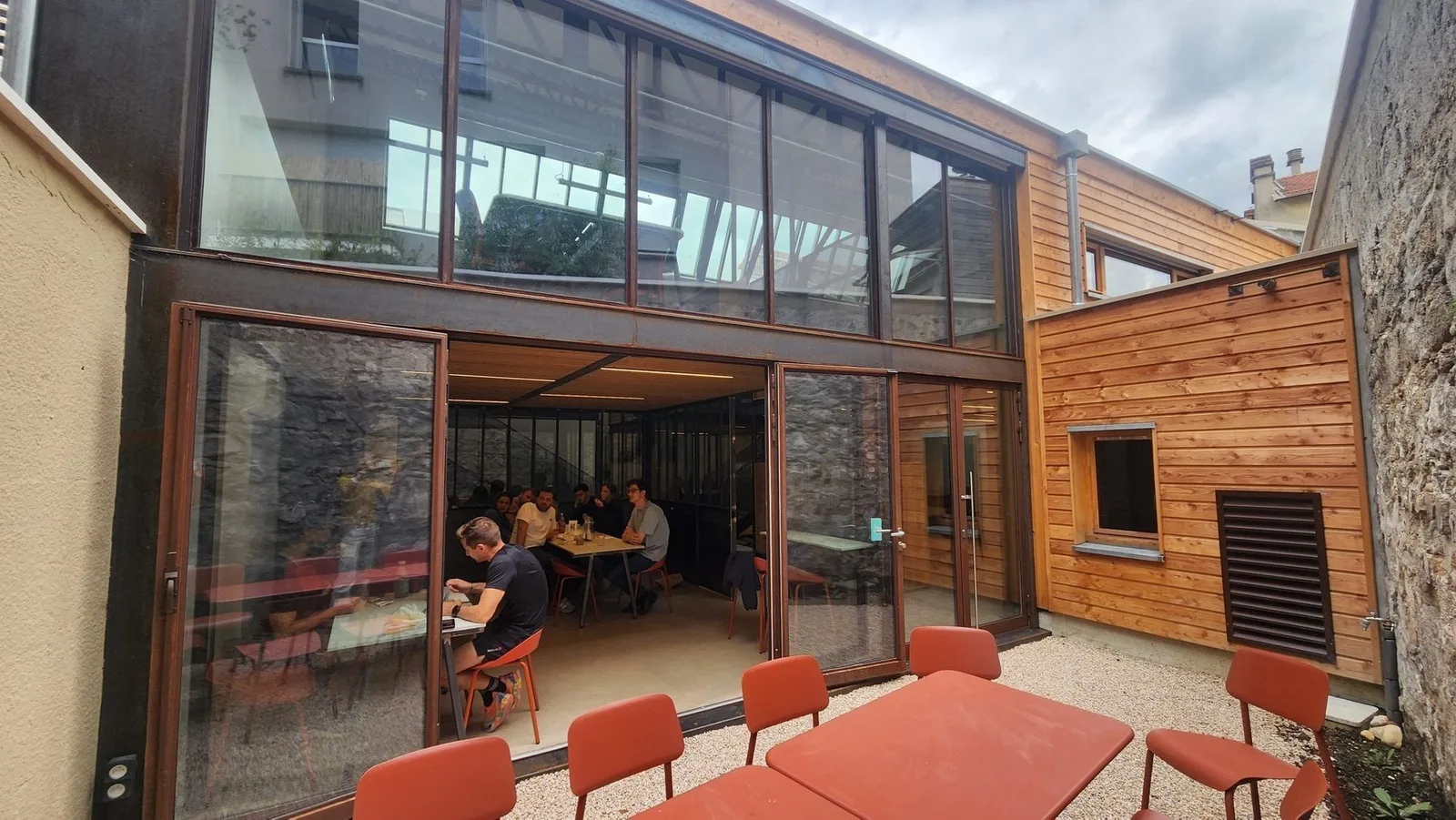 NOO Coworking, Terrasse et espace extérieur, Oullins-Pierre-Bénite