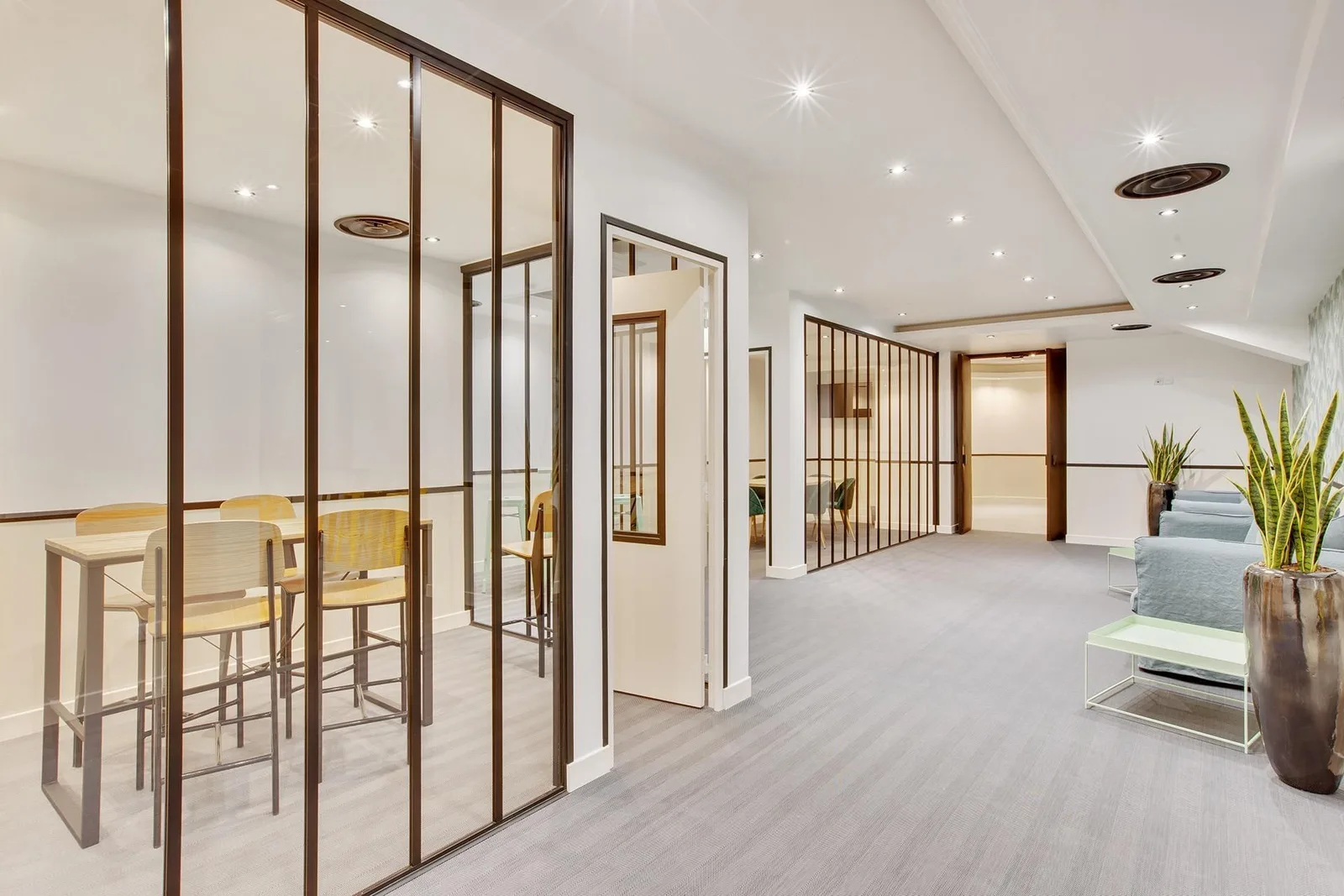 Les Nouveaux Bureaux 35 Beaubourg, Espace commun, Paris 3e