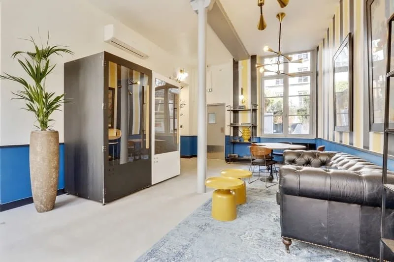 Les Nouveaux Bureaux Archives, Espace détente, Paris 3e