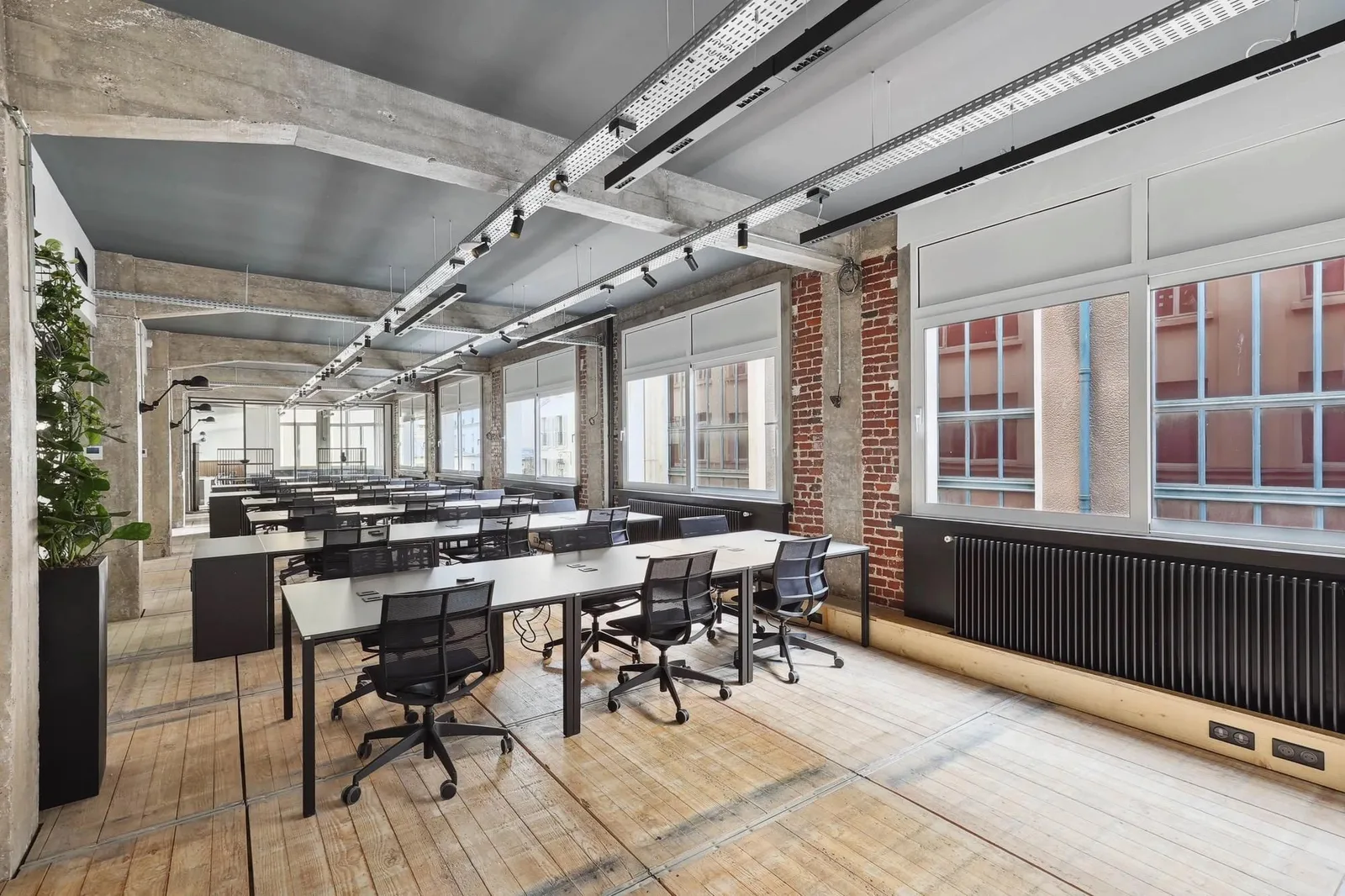 Les Nouveaux Bureaux Chabrol, Open-plan office, Paris 10e
