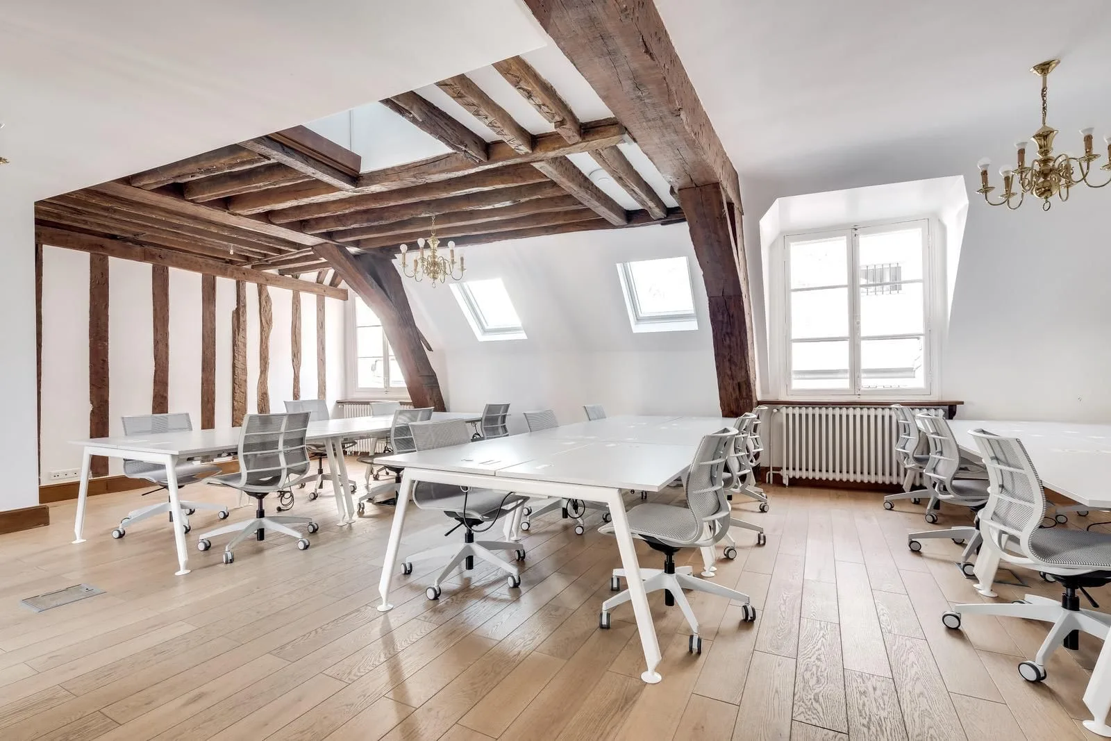 Les Nouveaux Bureaux Chapon, Open-plan office, Paris 3e