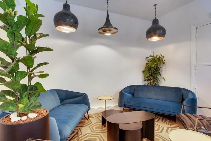 Les Nouveaux Bureaux Mail, Lounge, Paris 2e