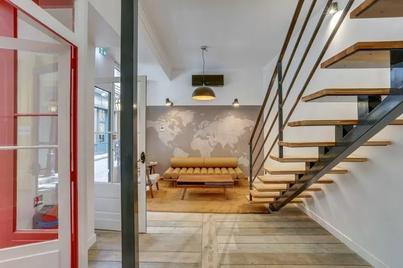 Les Nouveaux Bureaux Martel, Espace détente, Paris 10e