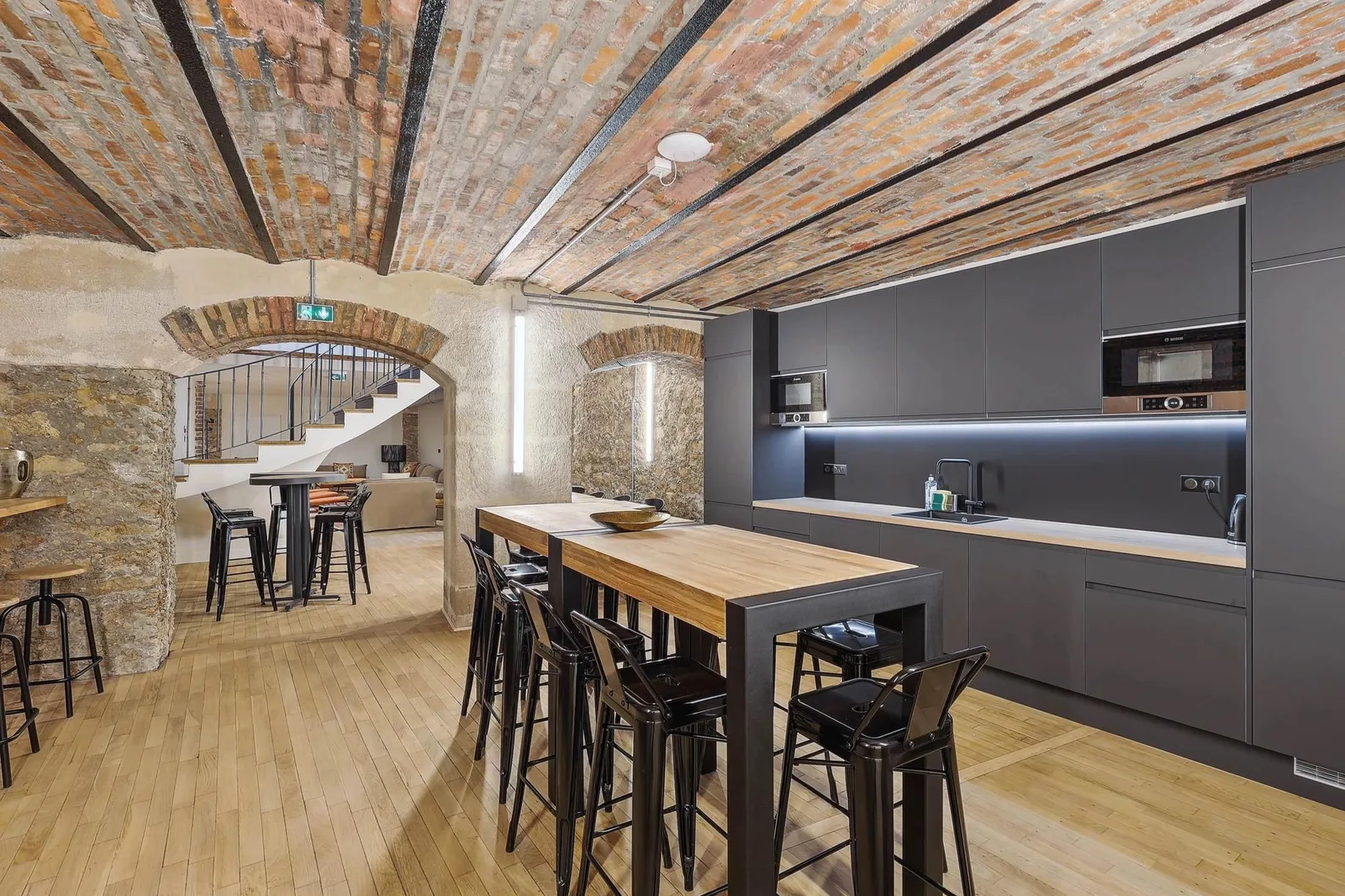Les Nouveaux Bureaux Petit Musc, Cuisine, Paris 4e