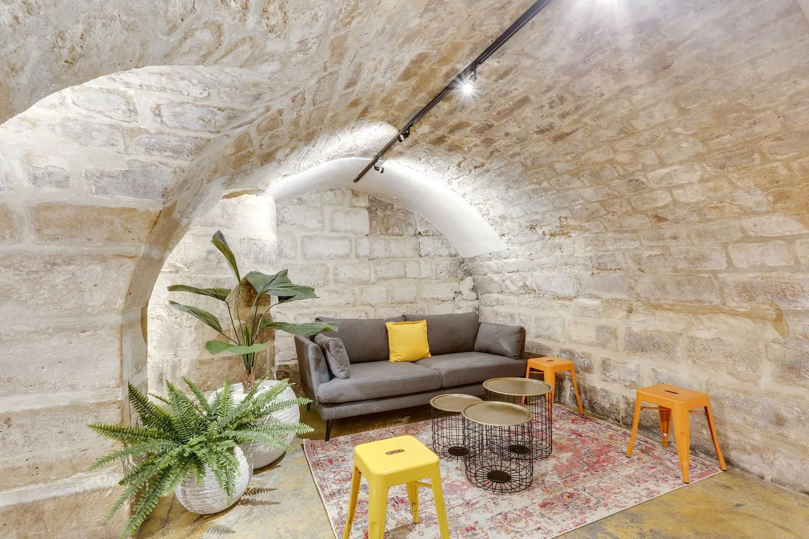 Les Nouveaux Bureaux Quincampoix, Espace détente, Paris 4e