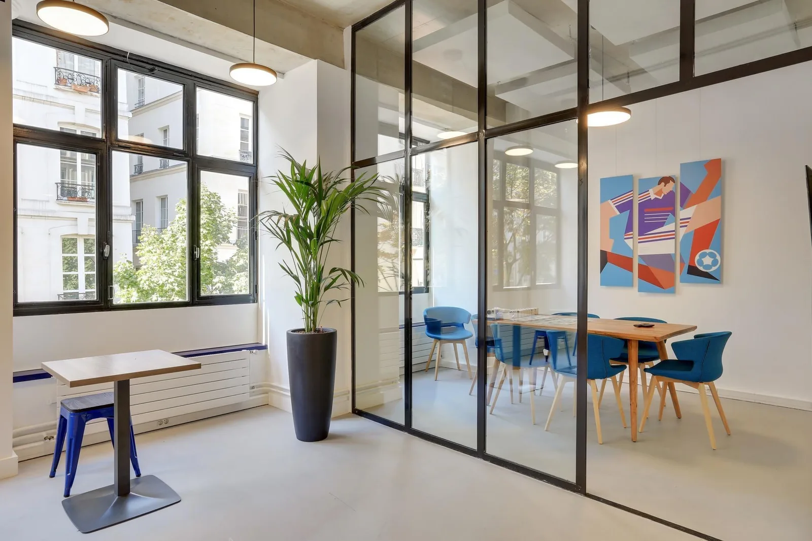 Les Nouveaux Bureaux St-Denis, Salle de réunion 6 personnes, Paris 1er
