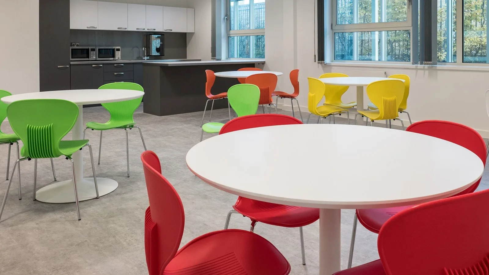 Office Bay, Cafeteria, Wigan