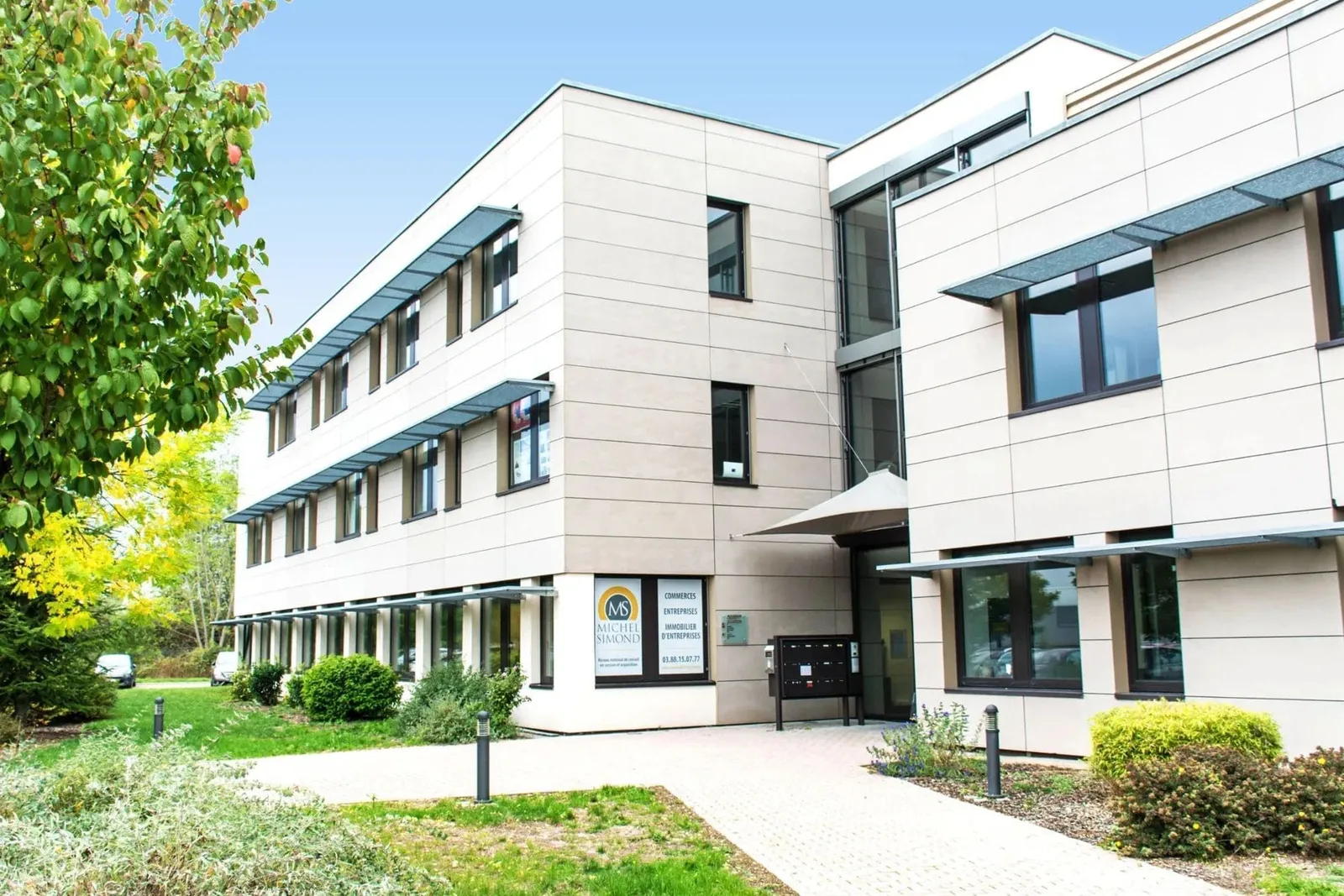 Office Business Center, Building facade, Entzheim