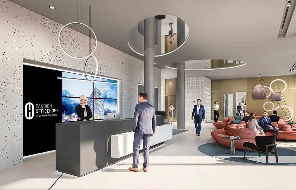 Office Home Rise, Empfang, Düsseldorf