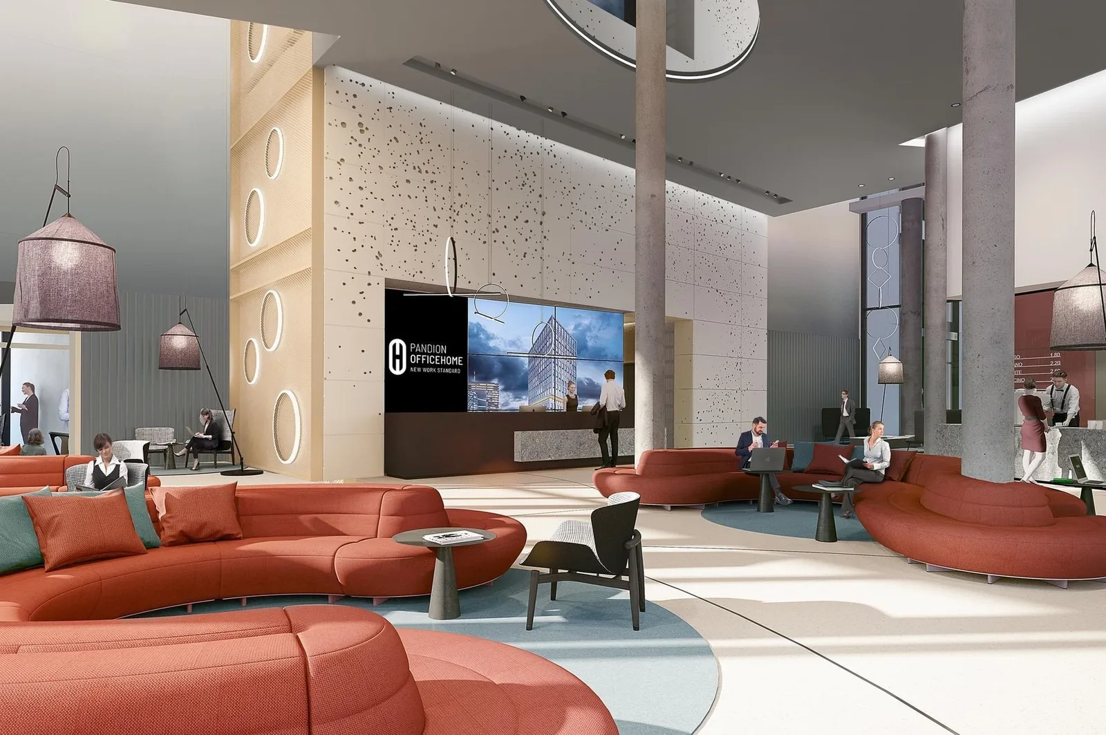 Office Home Rise, Empfang, Düsseldorf