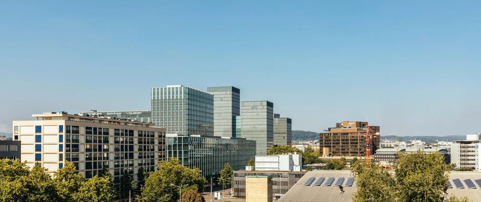 Office Zurich, Gebäudefassade, Zürich