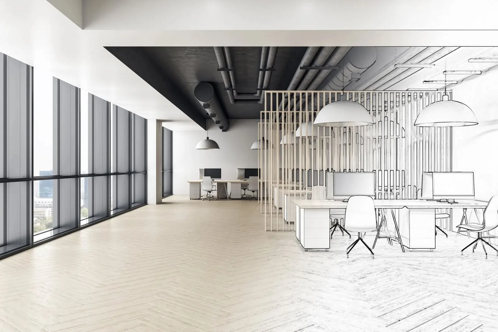 OfficeCampus Bodensee, Großraumbüro, Stockach