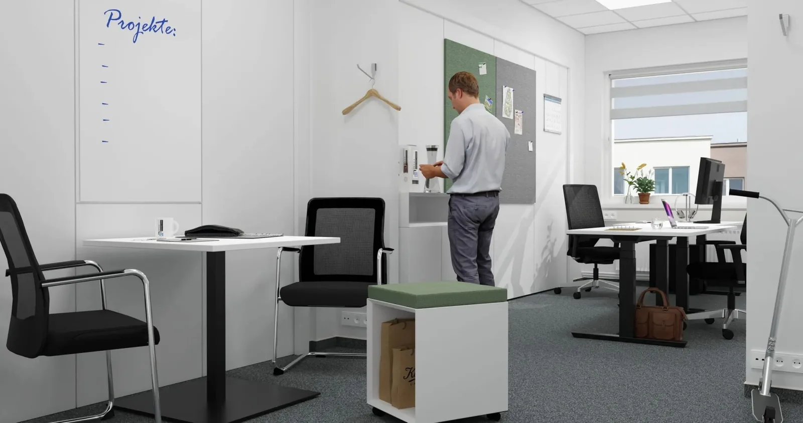 Officecenter Braunschweig Ludwigstraße, Privatbüro mit 2 Arbeitsplätzen, Braunschweig